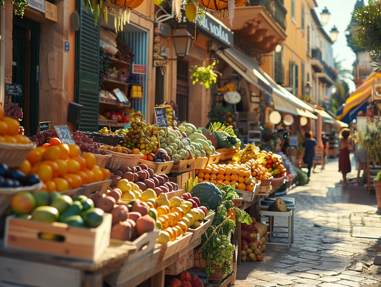 marché + argelès-sur-mer