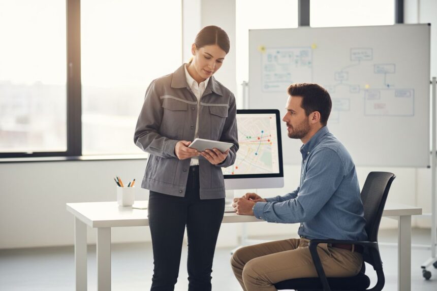 Gestion efficace des interventions sur site en entreprise