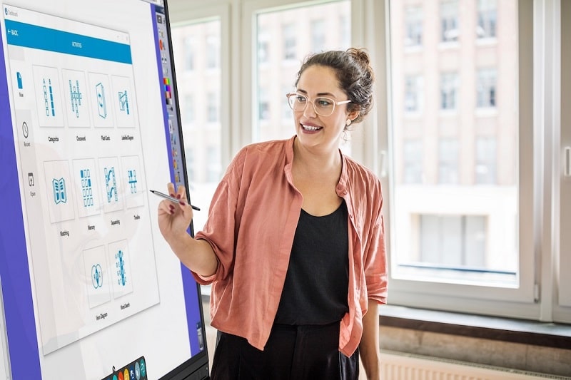 Écran numérique Activpanel Dispositif éducatif adapté à l'enseignement hybride