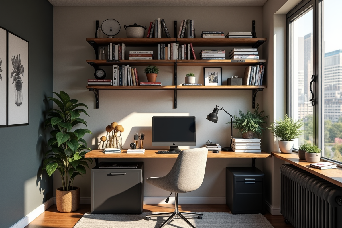 étagère bureau