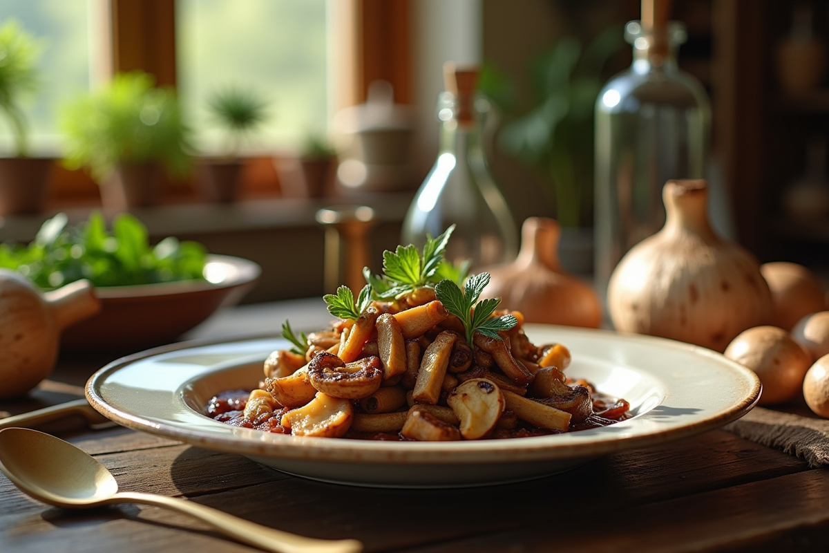 champignons sauvages