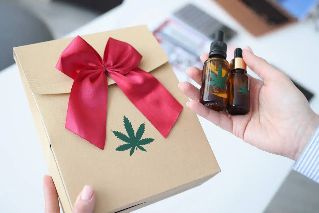 Coffret cadeau CBD, huile de CBD